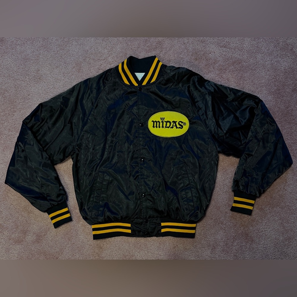 Vintage Original Midas Jacket Lizzy Grant MVP Corp Bay Shore N.Y. - Size Large
